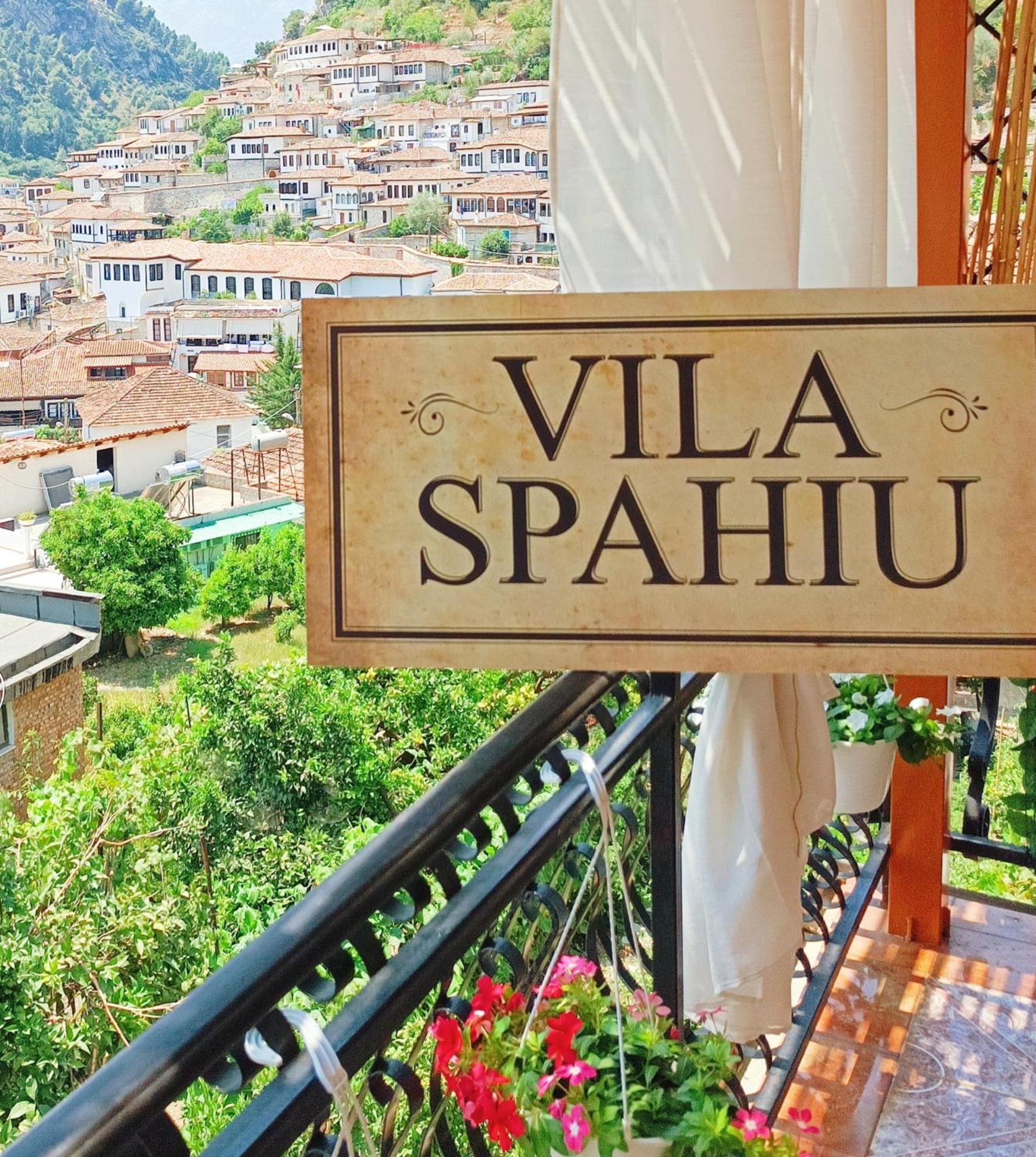 Vila Spahiu Berat Buitenkant foto